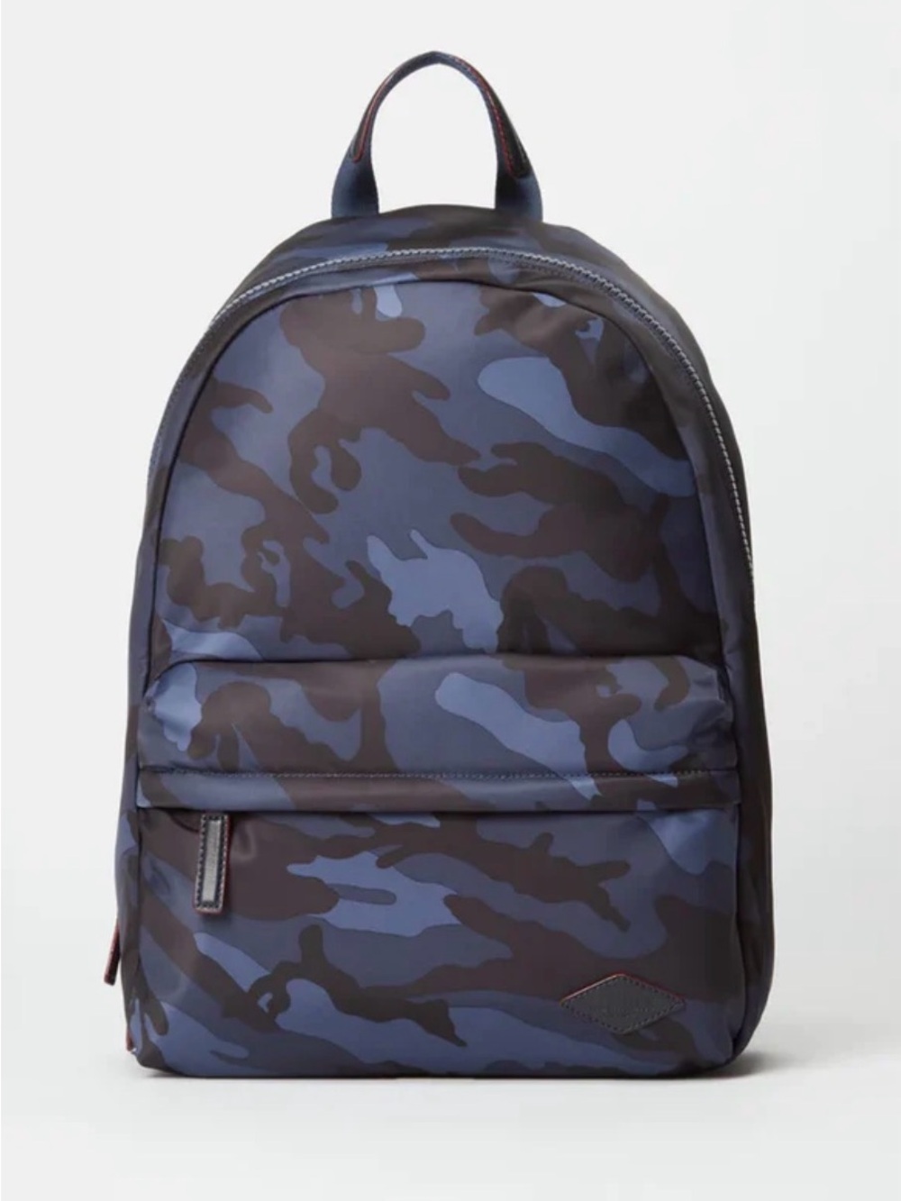 MZ Wallace Blue and Navy Camo Backpack